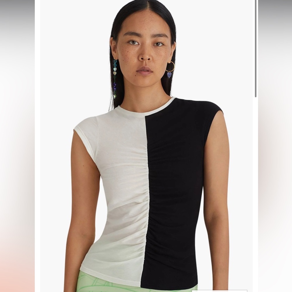 Paloma Wool black & white Dado top